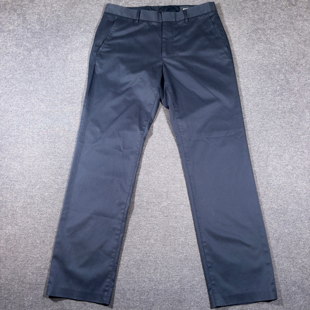 Bonobos Chino Pants Mens 31x30 Navy Blue Slim Fit Monday Pant Cotton Stretch